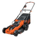 BLACK+DECKER 10 amp 15-inch Corded Electric Lawn Mower with Comfort Grip Handle